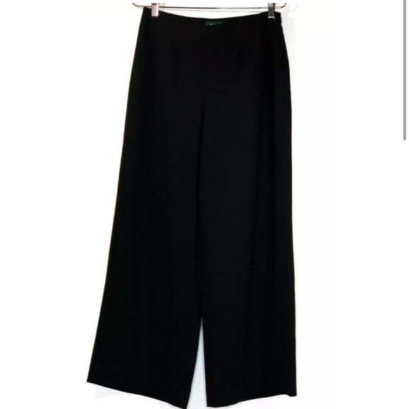 Lauren Ralph Lauren Pants - Lauren Ralph Lauren Green Label Black High Waist dress Pants
Linen Wide Leg Sz 2